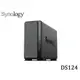 【新品上市】Synology 群暉 DS124 (1Bay/Realtek/1GB) NAS網路儲存伺服器 含稅公司貨($11090)