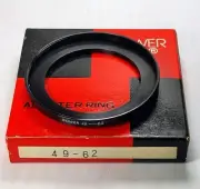 49-62mm Metal Step Up Lens Filter Converter Adapter Ring 49mm-62mm 49-62 Bower