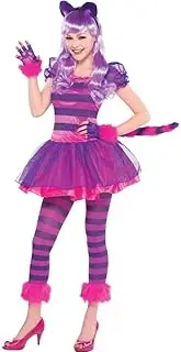 amscan Cheshire Cat Girls Animal Book Day Fancy Dress Costume Childs Teens Outfit