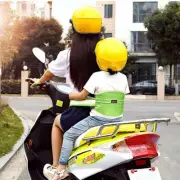 Kids Motorcycle Safety Belt Rear Seat Grab Handle Strap Harness Adjustable Child