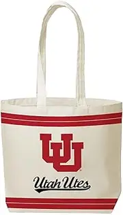 Desert Cactus University of Utah Tote Bag Tigers War Eagle Canvas Material (Daily Grind Tote), Beige