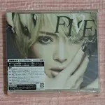 濱崎步 AYUMI HAMASAKI FIVE 日版 CD+DVD 初回盤 附側標/原包裝袋標貼/宣傳見本品