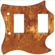 SG Standard Pickguard Custom Gibson Graphic Graphical Guitar Pick Guard Rusty