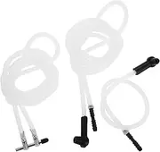 NOLITOY Silicone Tubing for Brake Oil Bleeder Car Oil Bleeder Hose Kit Vacuum Tool for Car Brake Oil Exchange