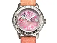 在飛比找Yahoo!奇摩拍賣優惠-Zenith 真力時 Baby Star 星型不銹鋼女用腕錶