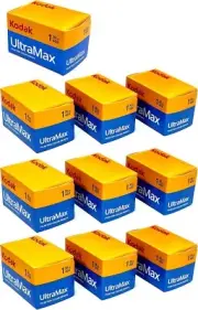 Kodak Color Negative Film ULTRAMAX 400-36EX 10-pack