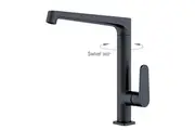 VITO KITCHEN LAUNDRY SINK MIXER MATT BLACK