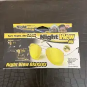 Night View Glasses NV-1000 Turns Night Into Bright 100% UVA, UVB- As Seen on TV