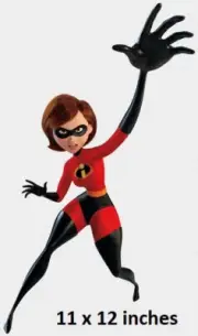 Elastigirl Wall Decal Helen Parr Vinyl Sticker Incredibles Movie Peel Stick Art