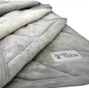 PetFusion Premium Dog Blanket, Cat Blanket | Ultra Soft Pet Blanket Available in Plush or Quilted, 2 Colors (Grey, Brown) | Perfect Blanket for Small Dogs & Large Dogs.