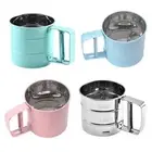Powder Sieve Sugar Mesh Sieve Baking Sieve Strainer Mesh Flour Sieve Cup