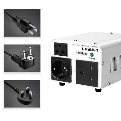 Workshop 800W Voltage Transformer Converter Step Up&Down 110v-220v 220v-110 Kit