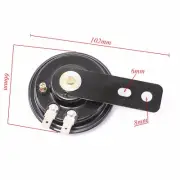 48V 105dB Warn Loud Horn Trumpet Black for Electric Scooter Motorcycle