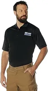 [ROTHCO] Thin Blue Line Moisture Wicking Polo