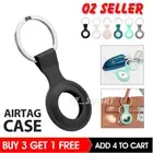 Silicone Case For Apple Air Tag Keychain Protective Cover AirTags Tracker Holder