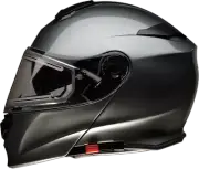 Z1R Solaris Snow Modular Helmet Dark Silver Lg 0120-0534