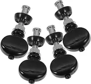BESPORTBLE Ukulele Tuning Pegs Set of 4 Key Tuners for Machine Head Plastic Button Tuning Machines