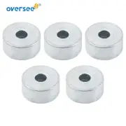 5pcs 55321-87J01 Round Zinc Anode For Suzuki Outboard Motor 4T 55321-87J00