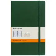 Moleskine Classic Hardcover Ruled 240pg Notebook Myrtle Green