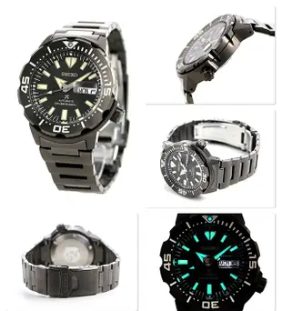 預購 SEIKO SBDY037 精工錶 機械錶 PROSPEX 42mm 潛水錶 黑色面盤 黑鋼錶帶 男錶女錶