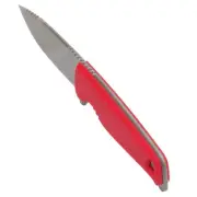 SOG Altair FX Canyon Red CRYO 154CM SteeL Fixed Blade Knife, Kydex Sheath