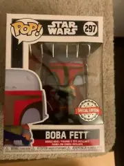 Retro Vintage Boba Fett SE 297 STAR WARS FUNKO POP VINYL NEW in Mint Box+P/P