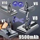 9500mAh Battery for Dyson V6 DC58 V7 V8 V10 SV10 SV11 Animal Trigger & Filter AU