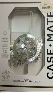 Case-Mate Karat Touch of Pearl with MagSafe Case For iPhone 15 Pro