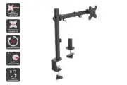 Kogan Articulating Single Monitor Arm for 17" - 32" Monitors