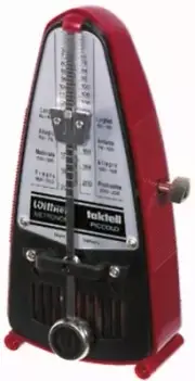 WITTNER METRONOME, TAKTELL PICCOLO, RUBY RED