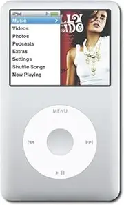 M4 Compatible appleiPod Classic 160 GB Silver Packaged in Plain White Box