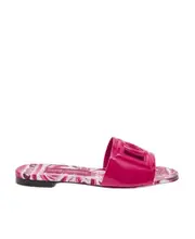 Dolce Gabbana DG Cut-Out Detailed Slides 35,36,36.5 Pink