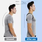 Adjustable Back Shoulder Posture Corrector Belt In Multiple Sizes
