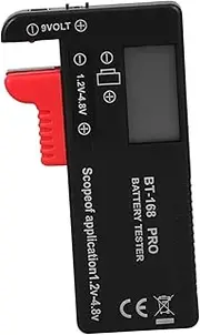 OSALADI Handheld Digital Battery Tester for 9v Cells Solar Light Battery Power Tester