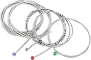 5Pcs Colorful Ball End Bass String G D A E B Metal Instrument Accessory for Beginners