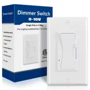 0-10V LED Dimmer Switch, Low Voltage Dimmer Switch for Dimmable LED Lights, C...