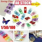 1/50/100Pcs Clover Wonder Clips for Crafts Quilting Sewing Knitting Croche Craft