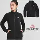 【美國 The North Face】女新款 Polartec 彈性保暖輕柔刷毛抓絨外套夾克/364K-KY4 黑