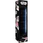 Joker Playing Card Upright Bar Fridge 160 Litre w/ LED Lighting Alfresco