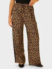Womens Drawstring Side Stripe Pant
