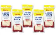 Premier Lambs Wool Relieves Discomfort from Corns & between toes 3/8 oz 5 Pack