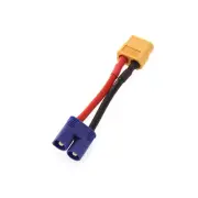 EC3 Battery to XT60 Device Converter Adapter Plug Lead by Venom - 50mm