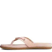 Sperry Women's Waveside Plushwave Thong Flip-Flop, Blush, 7 Sz_7_Blush
