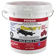 Tomcat II 1.8kg Rat & Mouse Bait Blox - Rodenticide