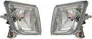 For Mazda 6 For Atenza Sedan 2008-2010 Car Fog Lights Assembly Chrome Fog Lamp Cover Grill Bezel Covers Foglight Frame Front Bumper