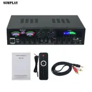 AV-555BT 5 Home Amplifier Amplifier Bluetooth Hifi Stereo Karaoke Audio Amp