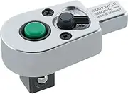 Stahlwille 725QR/10 Ratchet Wrench with QuickRelease, Silver, 1/2-Inch - 9 x 12 mm