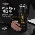 臻寶百貨 新款簡約大容量便携式玻璃杯 玻璃保溫杯1000 800-650ML(速出貨）防撞水杯水瓶玻