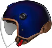 Nexx Y.10 Sunny, open face helmet , color: Dark Blue/Brown , size: L