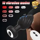 Anal Butt Plug Vibrator Dildo Prostate Massager Sex Toys for Men Women Adult AU